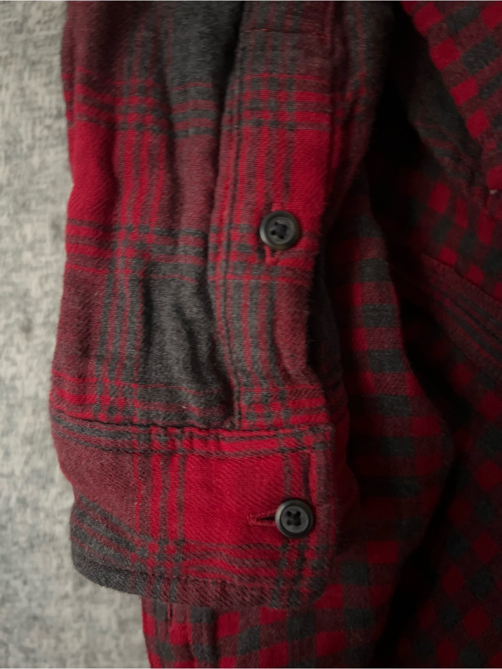 Madewell Women’s Flannel High Low Button Down with pockets. Small - Picture 10 of 11